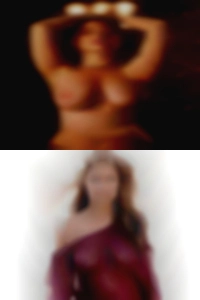 Wild and curious girl naked in bed.
